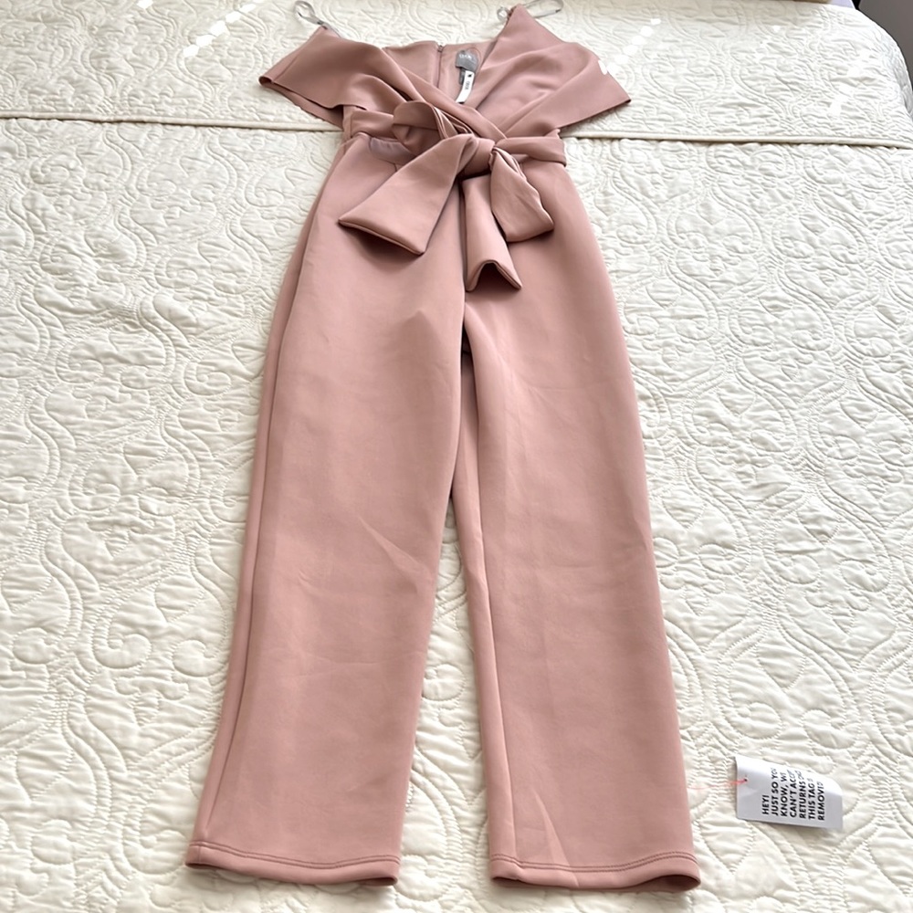 New/Never Worn with Tags - ASOS Jumpsuit in Blush Size 2